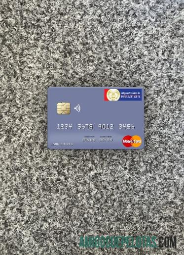 Nepal Rashtriya Banijya Bank (RBB) Mastercard Photolook Front amostra